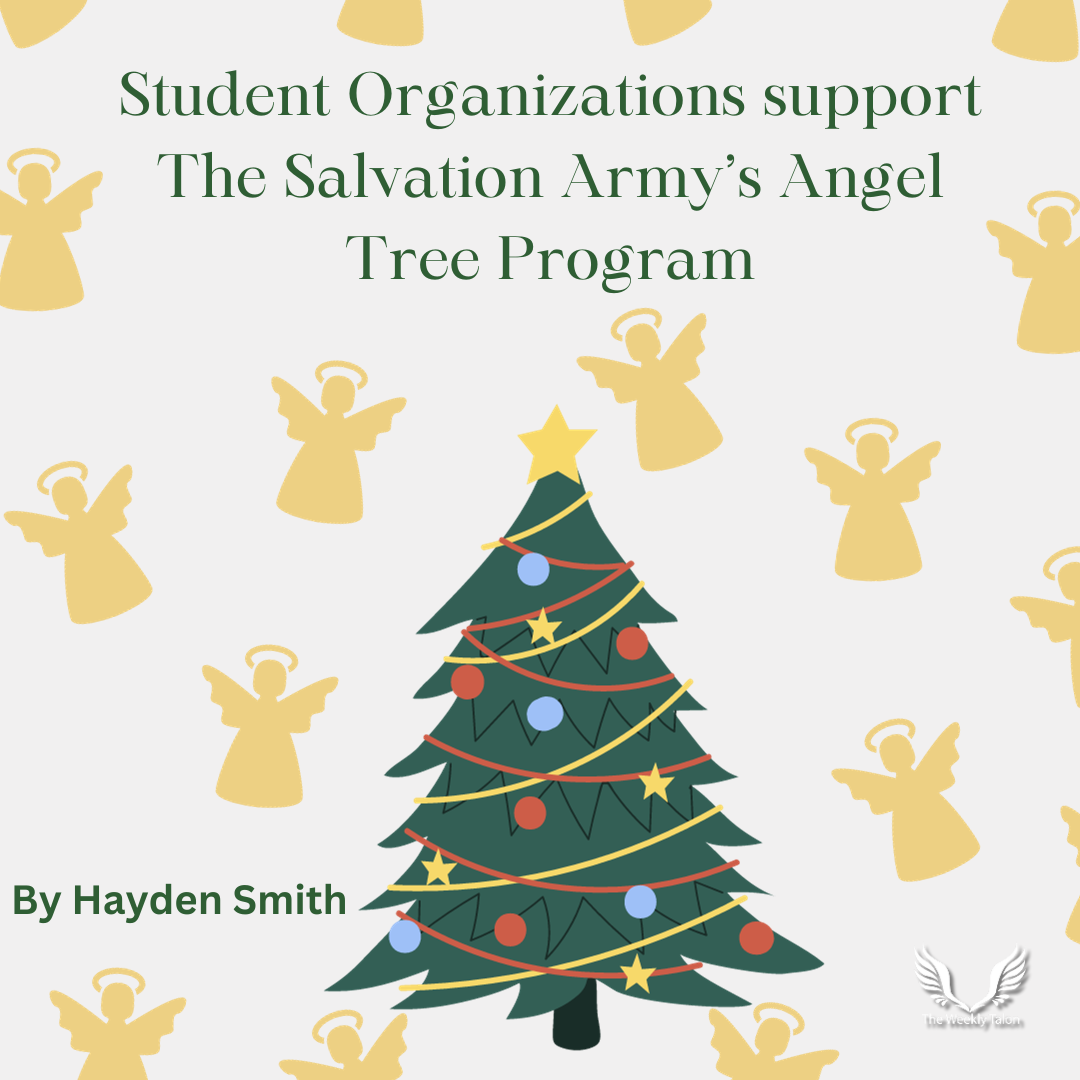 Student organizations support The Salvation Army’s Angel Tree program