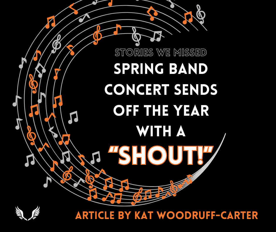 Spring band concert sends off the year with a “Shout!”