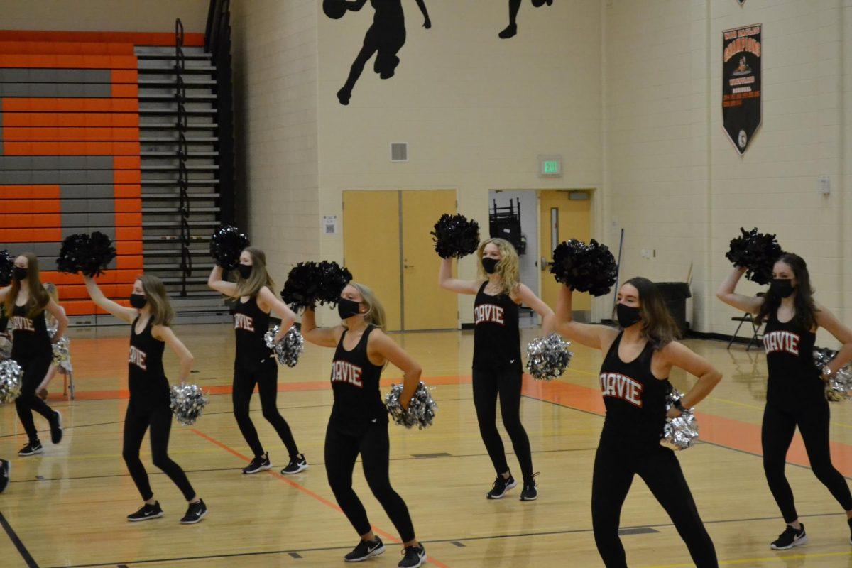 The Dancing Boots perform to celebrate the occasion.