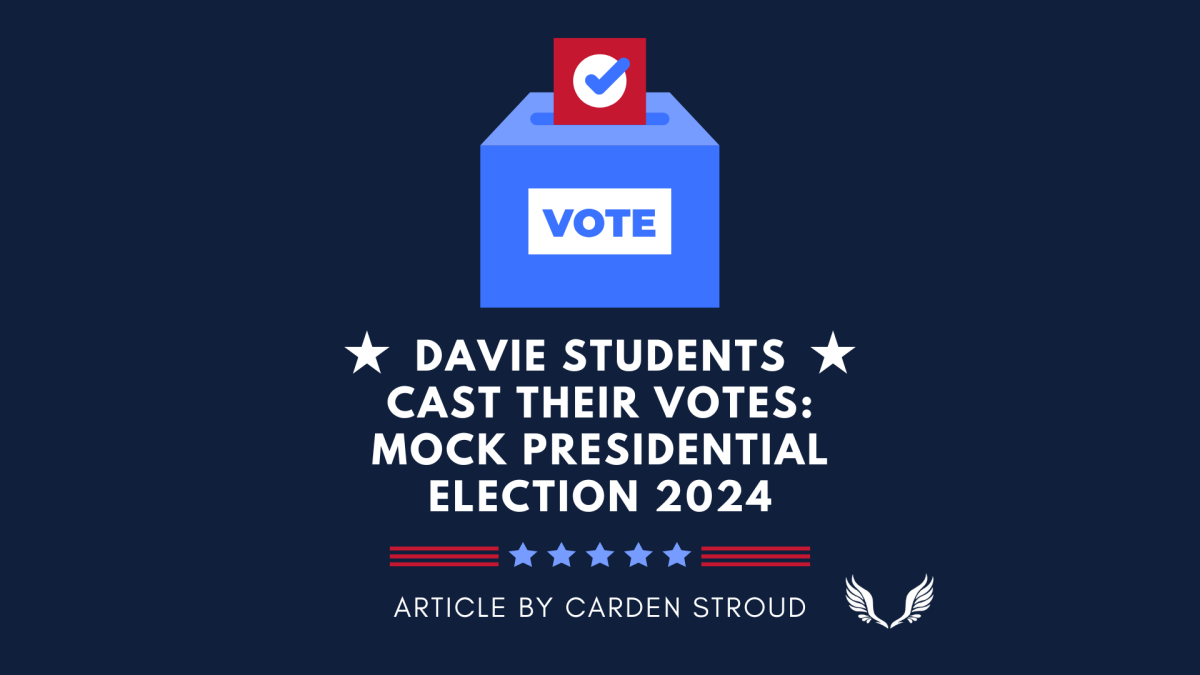 Davie Students Cast Their Votes: Mock Presidential Election 2024