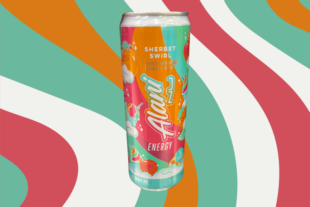 Sherbet Swirl Alani | Photo by Rylie Yount; Graphic by Rylie Yount via Canva.com