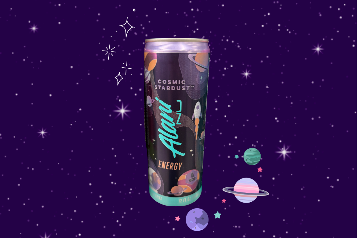 Cosmic Stardust Alani | Photo by Rylie Yount; Graphic by Rylie Yount via Canva.com