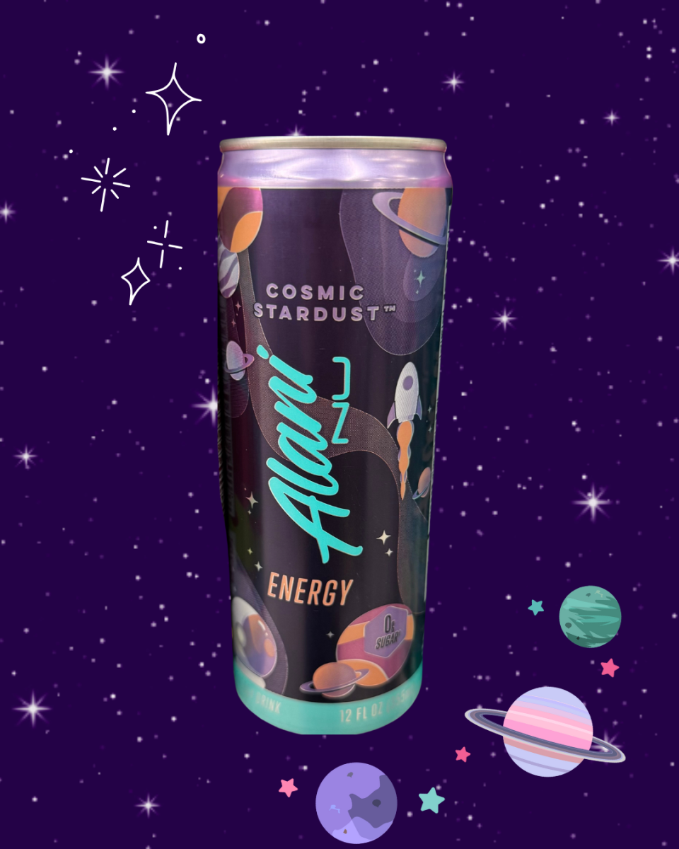Cosmic Stardust Alani | Photo by Rylie Yount; Graphic by Rylie Yount via Canva.com