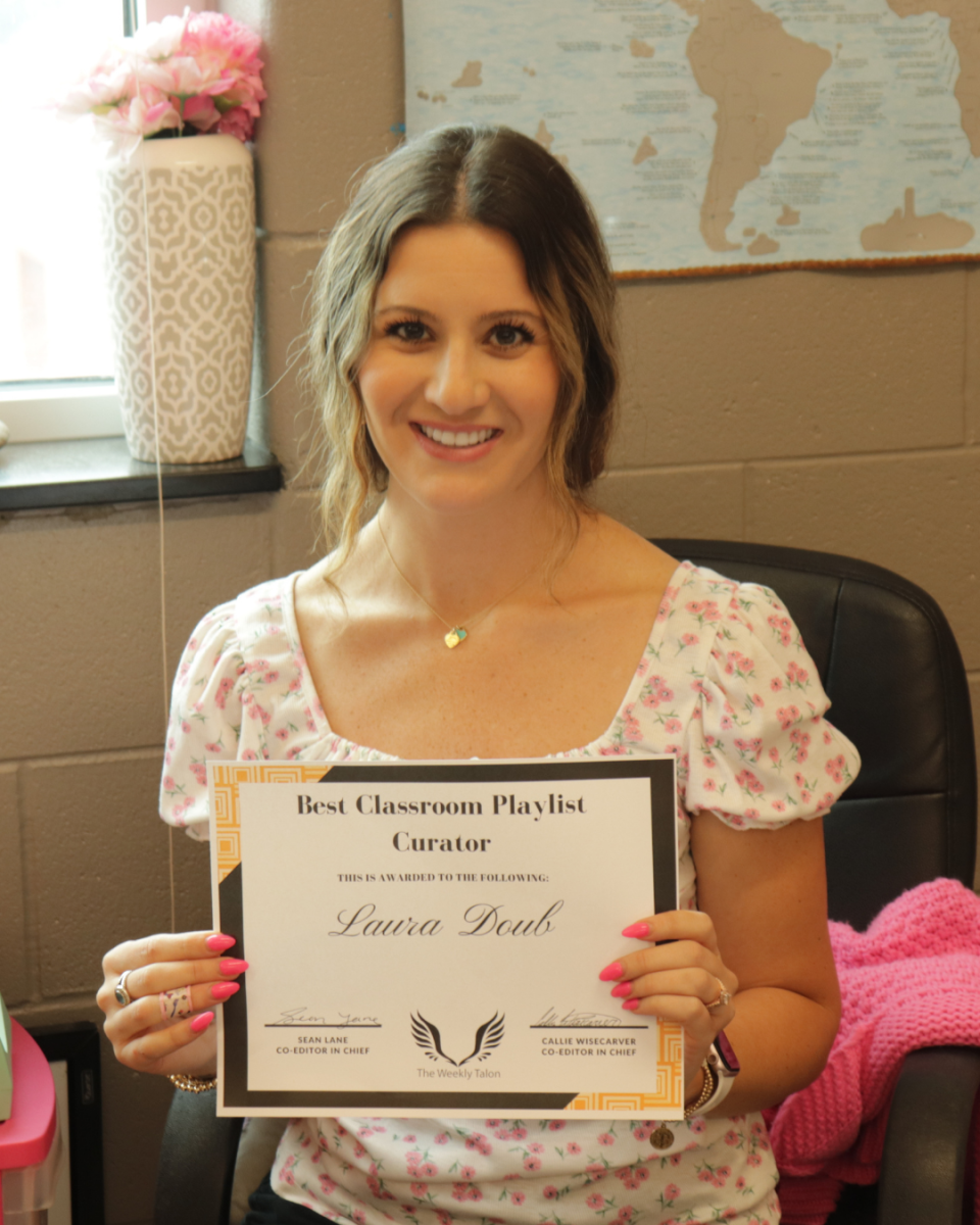 With a playlist for every decade covered in her American history classes, history teacher Laura Doub brings the past to life for her students through music.