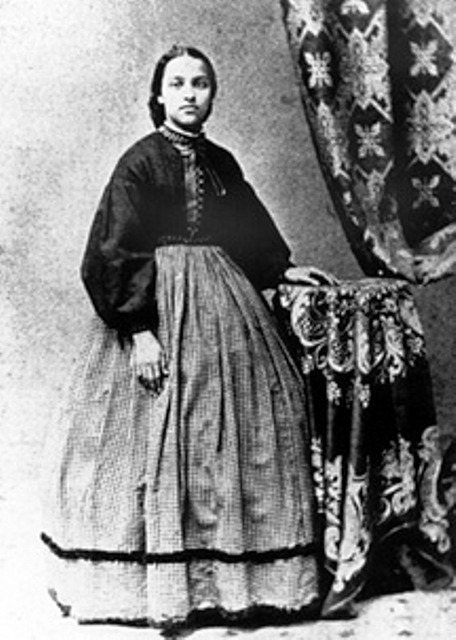 Photo of Mary Patterson 1862 Oberlin College Archives, Public domain, via Wikimedia Commons