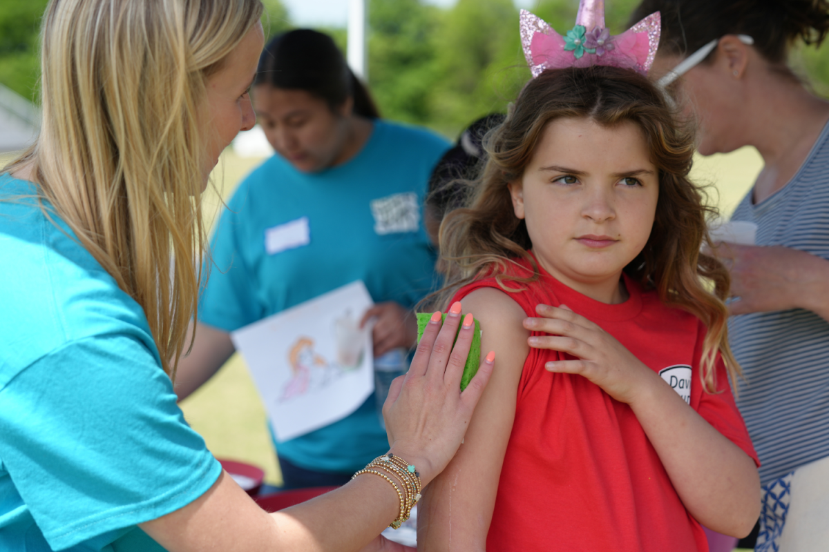 Shady Grove's Georgia gets a flower tattoo by Addison Connell to match her mothers sleeve. This tattoo gives Georgia the confidence to try some of the activities, even the go carts which she was previously scared of. 