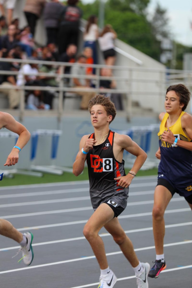 Jaxon Gay chases his opponents and a new PR.